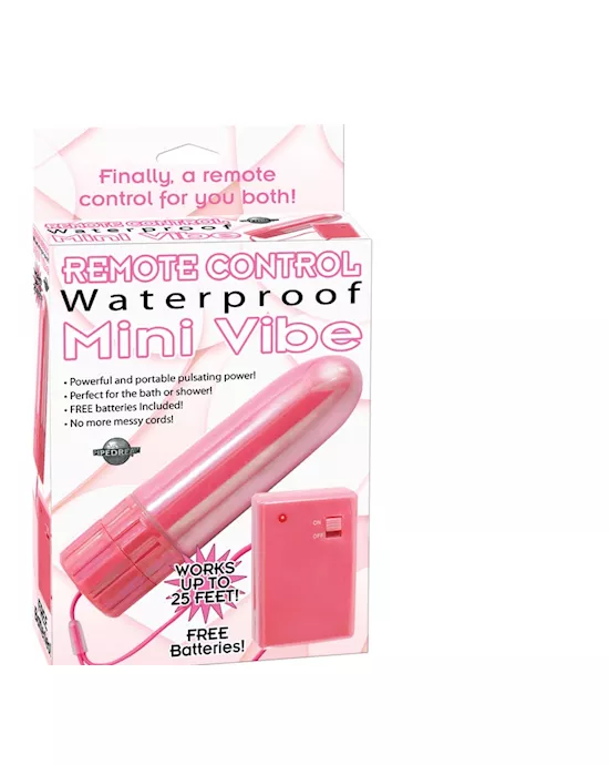 Remote Control Waterproof Mini Vibe