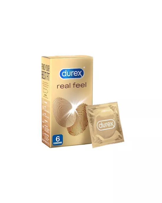 Durex Real Feel Condom - 6 Pack