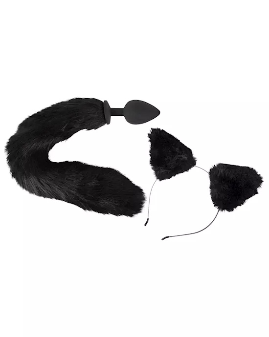 Bad Kitty Pet Play Plug And Ears