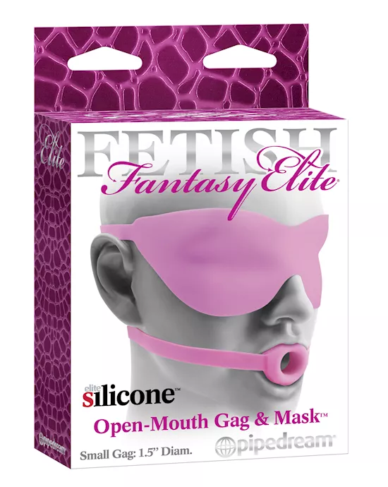 Fetish Fantasy Elite Open-Mouth Gag & Mask