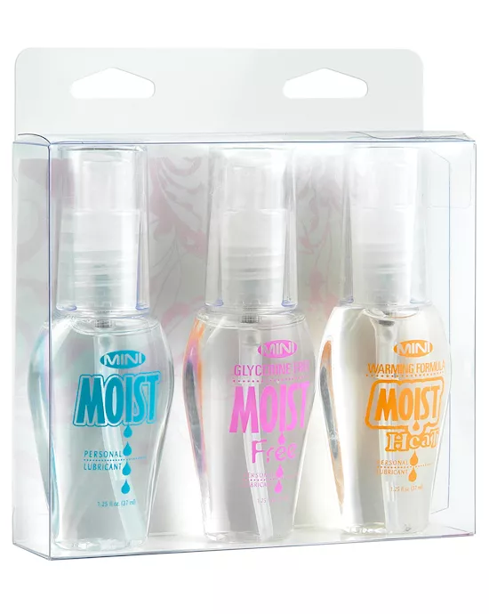 Mini Moist Lubricant Sampler Pack