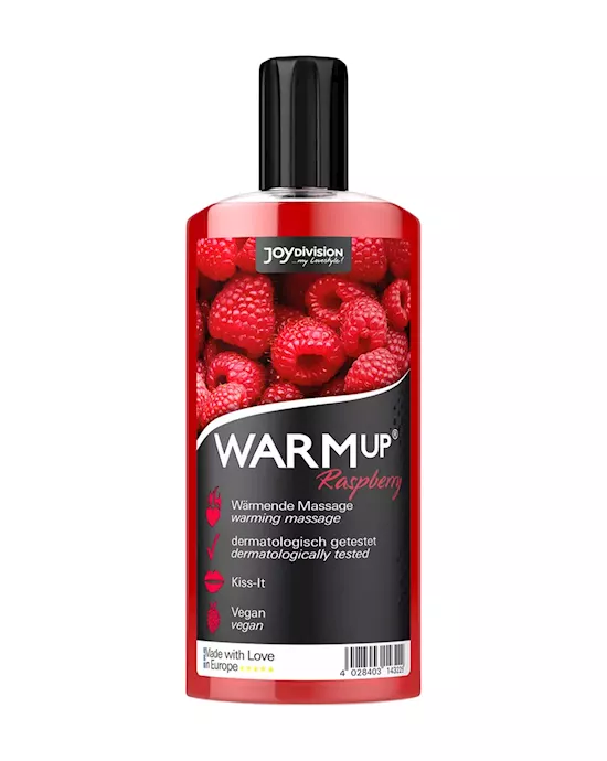 Warmup Warming Massage Liquid - Raspberry