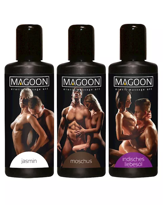 Erotic Massage Oil Tri-set