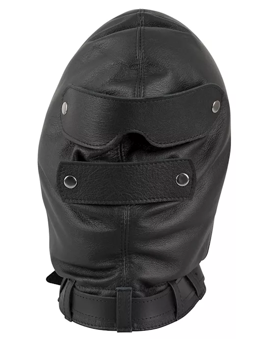 Leather Isolation Mask