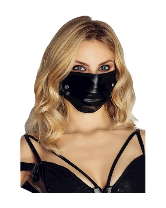 Noir Studded Mask