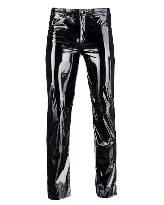 Troy Mens Vinyl Trousers 