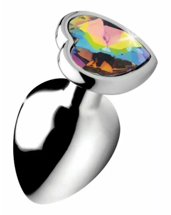 Prism Heart Anal Plug - 3.7 Inch