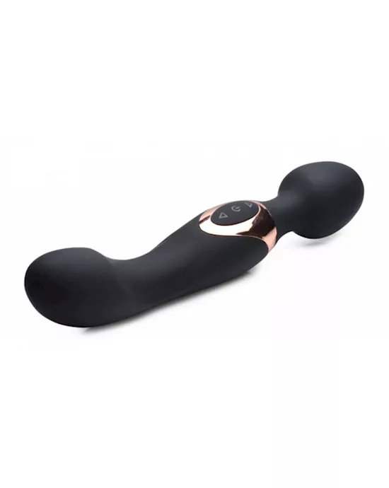 Wand Essentials 10x Dual Duchess 2-in-1 Silicone Massager 