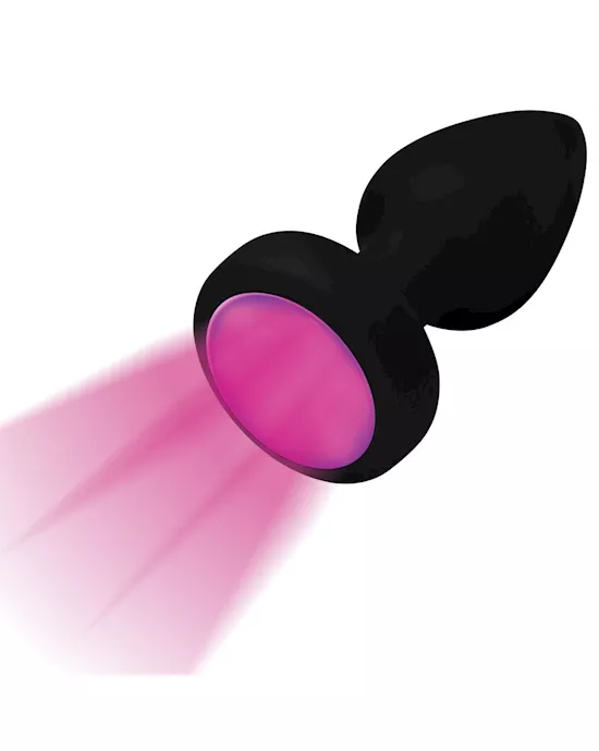 Light Up Anal Plug - 4.1 Inch