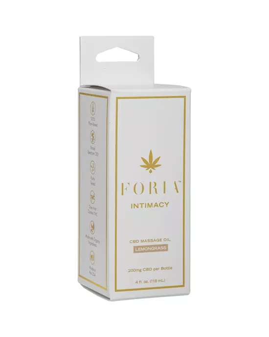 Foria Intimacy Cbd Lubricant Lemongrass