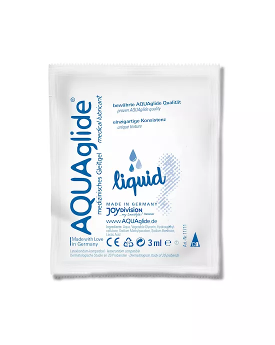 Aquaglide Liquid Lubricant - Single Portion Sampler