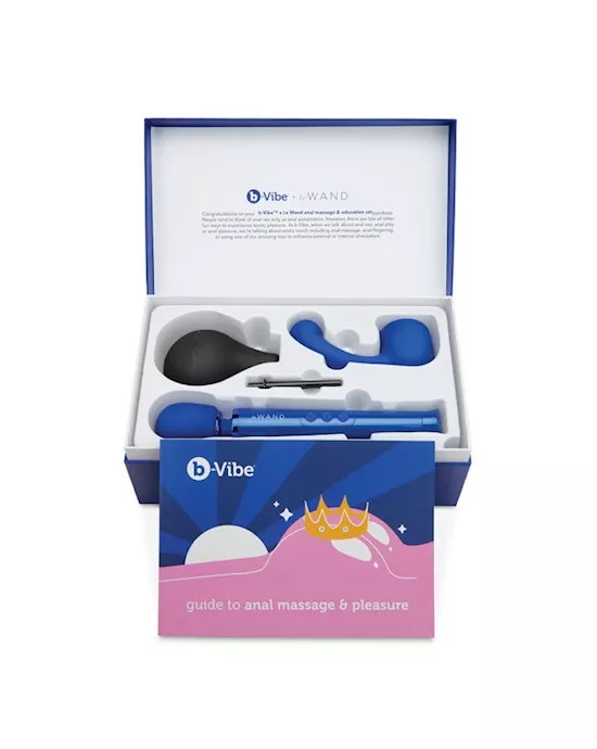 B-vibe X Le Wand Anal Massage & Education Set