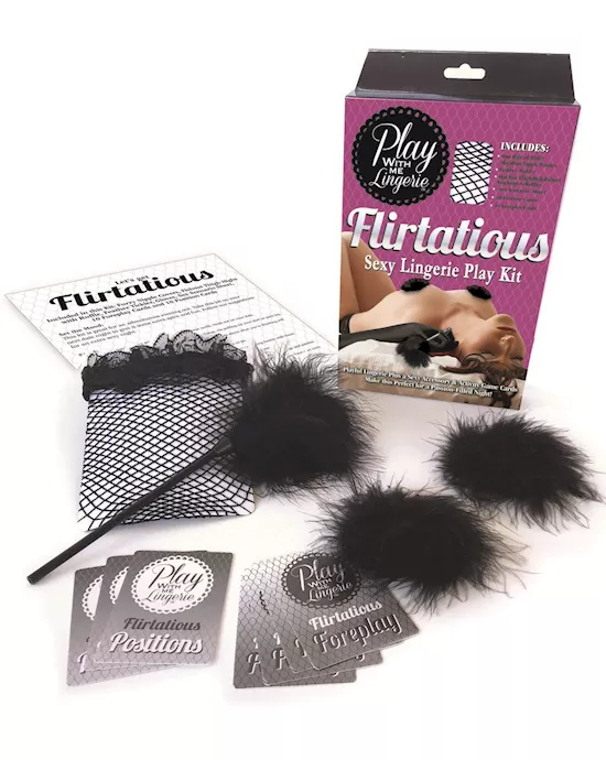 Play With Me Flirtatious Lingerie Play Kit