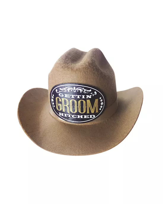 Groom Cowboy Hat