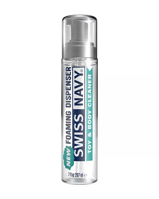 Swiss Navy Foaming Toy and Body Cleaner - 7oz