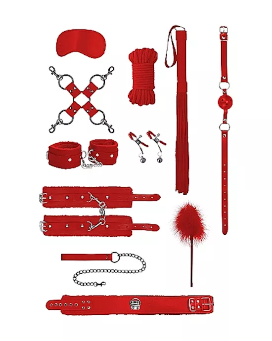 Intermediate Bondage Kit- Red