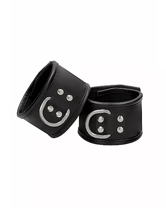 Restraint Handcuff With Padlock- Black