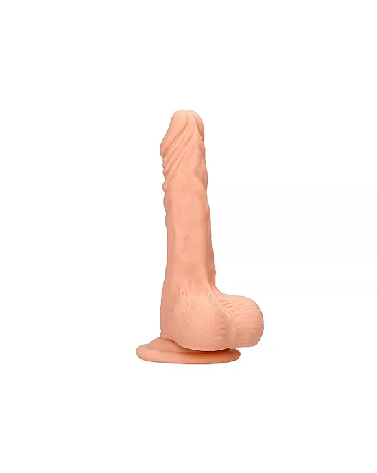 Realistic Dildo With Balls - 7 Inches