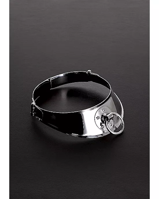 Locking Men's Collar with Ring
