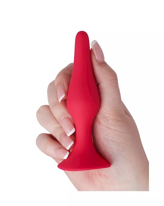 Share Satisfaction Medium Silicone Butt Plug 