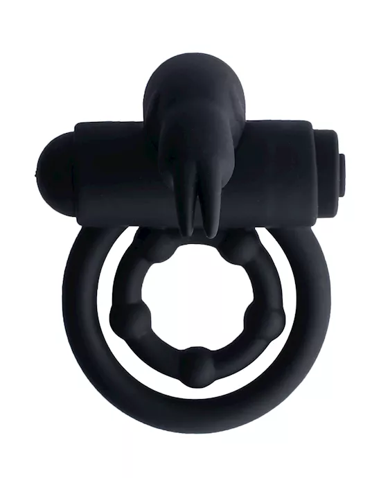 Share Satisfaction Vibrating Rabbit Ring
