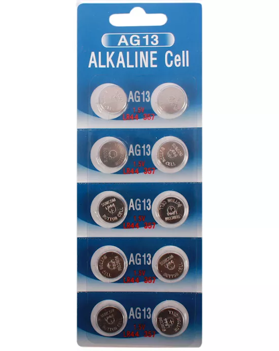 Lr44 Ag13 357 Cell Battery Alkaline 10 Pack