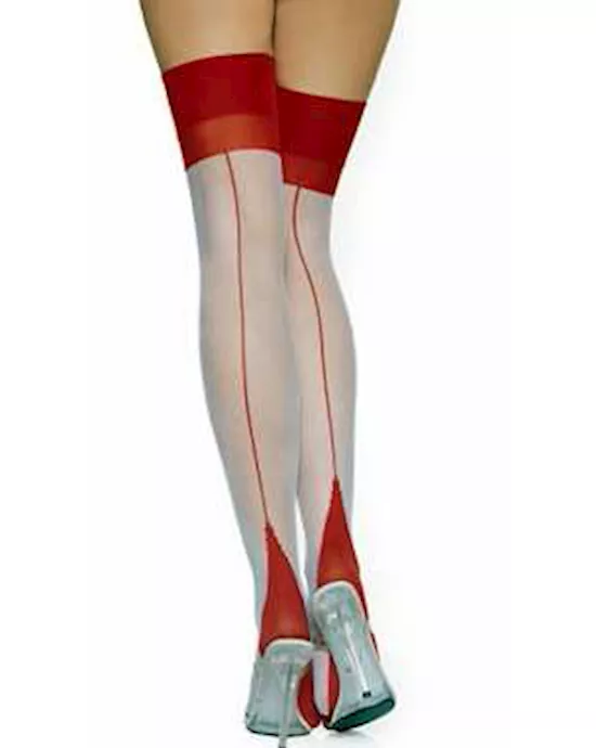 Red And White Stockings
