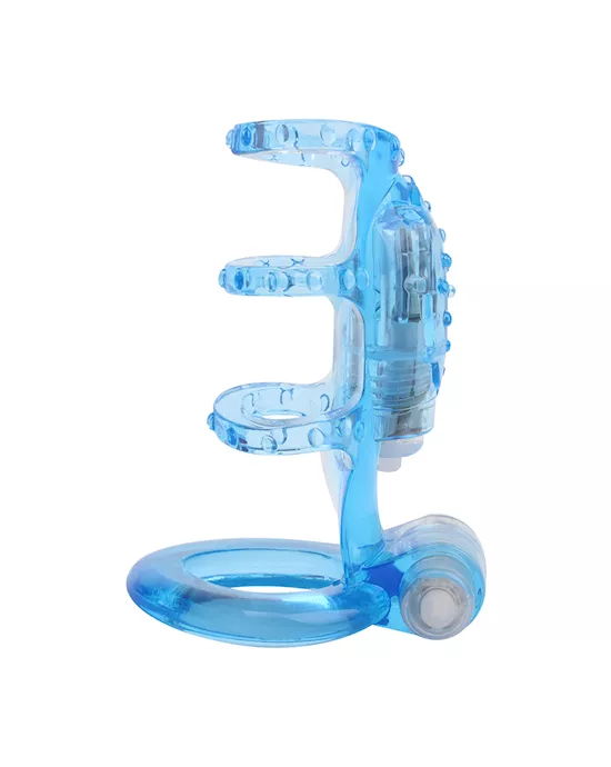 Dual Vibrating Cock Cage