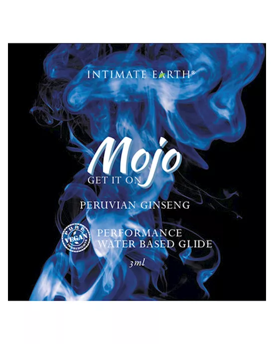 Mojo Peruvian Ginseng Waterbased Performance Glide - 3ml Foil
