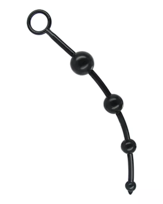 Beginner Anal Beads Black