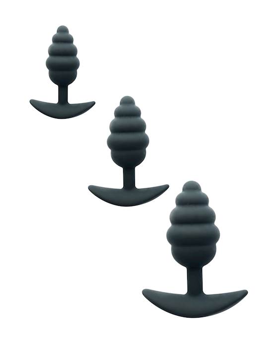 Kinki Ribbed Anal Trainer Set