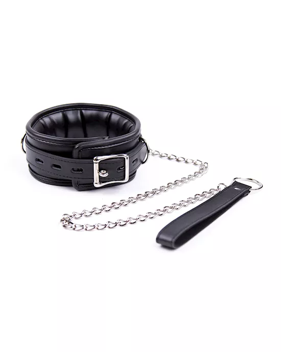 Soft Padded Collar And Leash