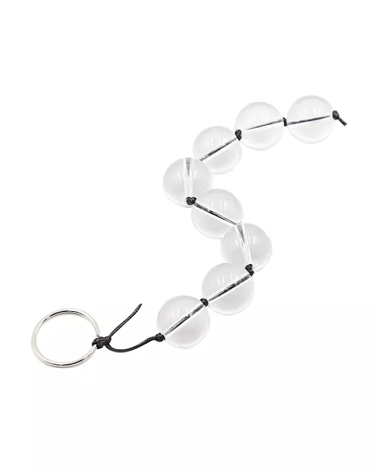 Glass Anal Beads