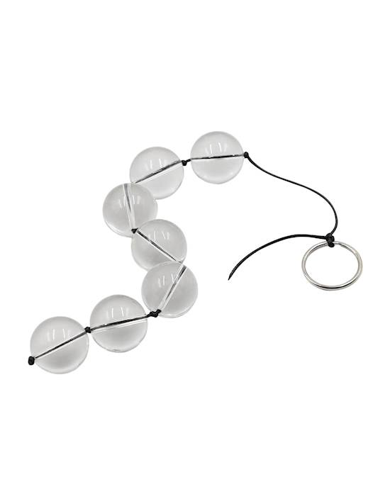 Free Form Glass Anal Beads