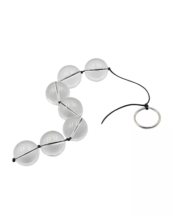 Free Form Glass Anal Beads