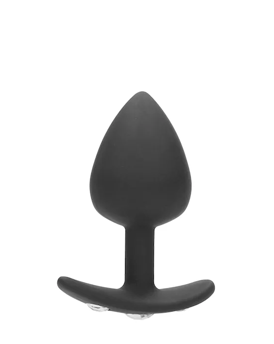Extra Large Diamond Butt Plug With Handle 