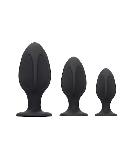 Diamond Shape Butt Plug Set