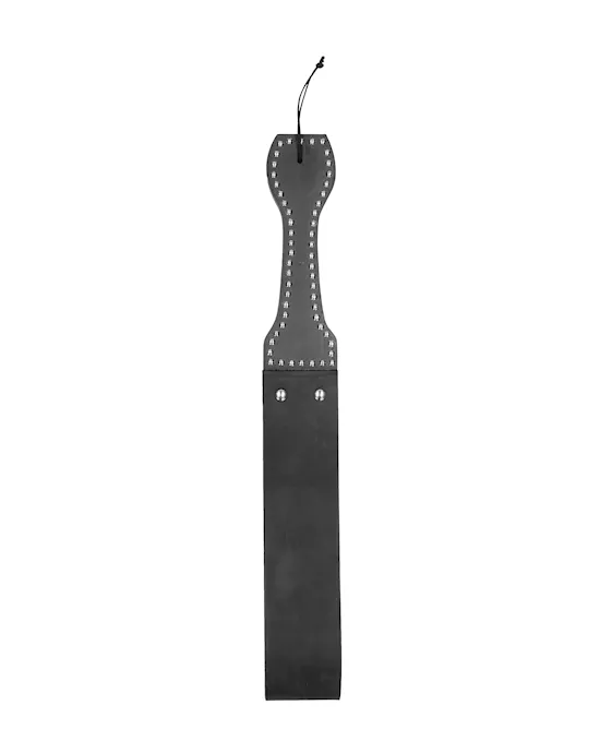 Wooden Handle Belt Whip Slapper  