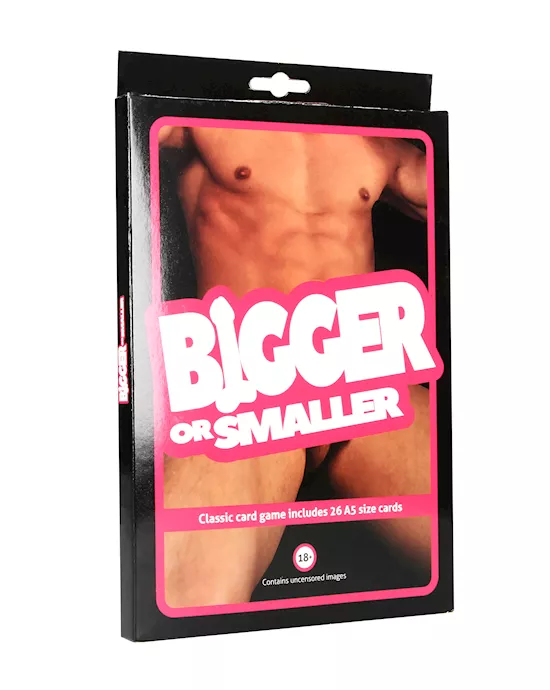 Bigger Or Smaller Penis Card Game
