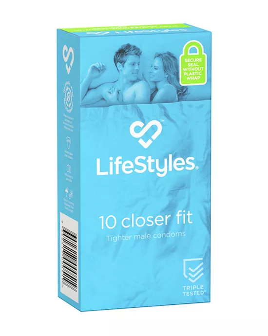 Lifestyles Closer Fit 10s Condoms
