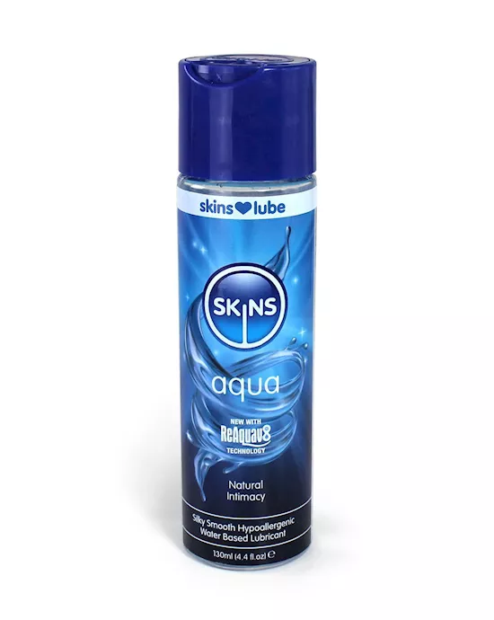 Skins Aqua Water Based Lubricant 4.4fl oz 