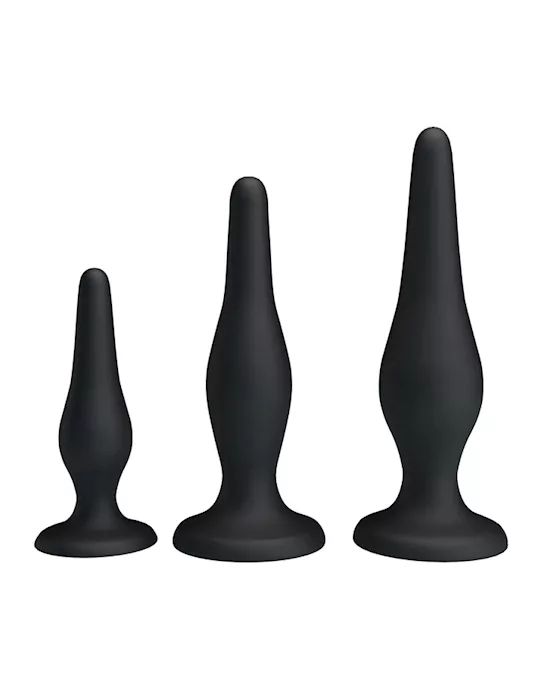 Beginner's Mini Anal Kit - Set Of 3