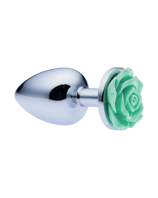 KinKi Roses and Thorns Gemmed Anal Plug - 3.7 Inch
