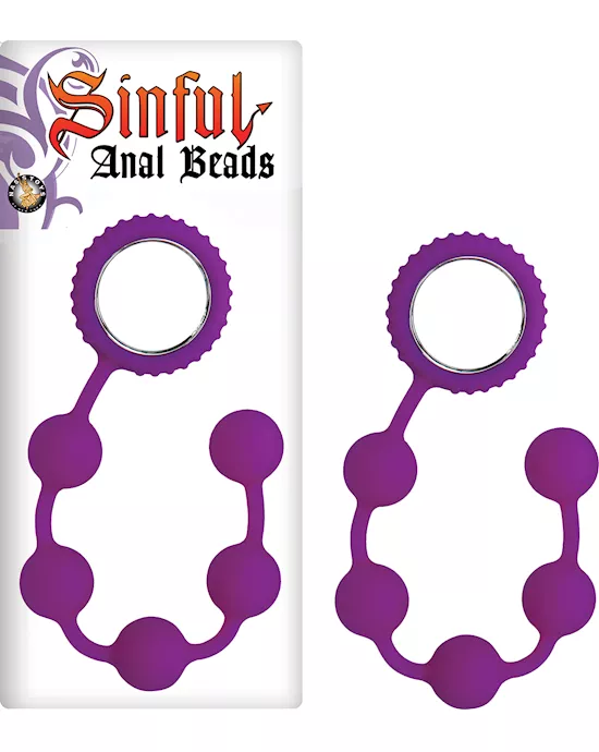 SINFUL ANAL BEADS - 12 Inch