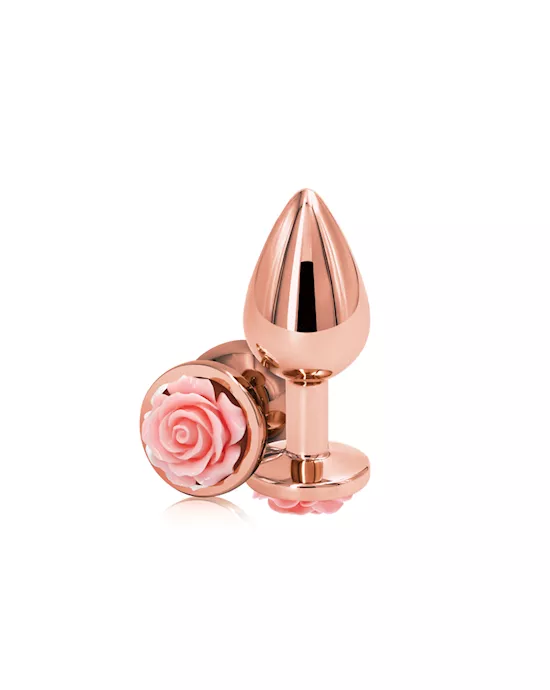 Rose Buttplug - 3.5 Inch