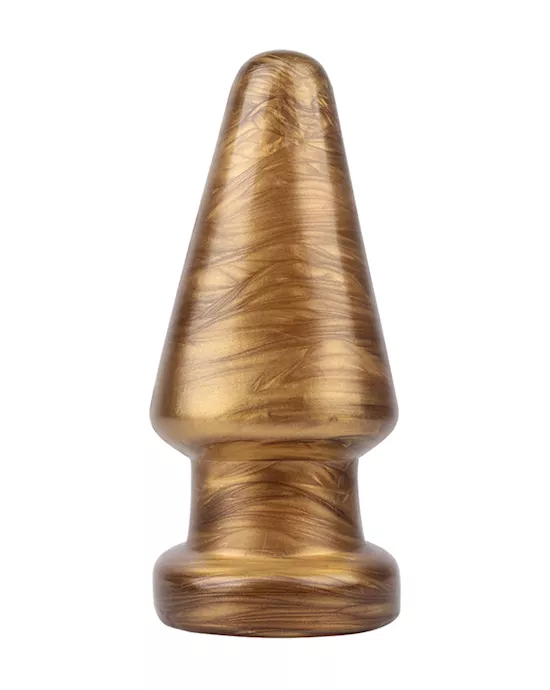 Copper Ripple Butt Plug
