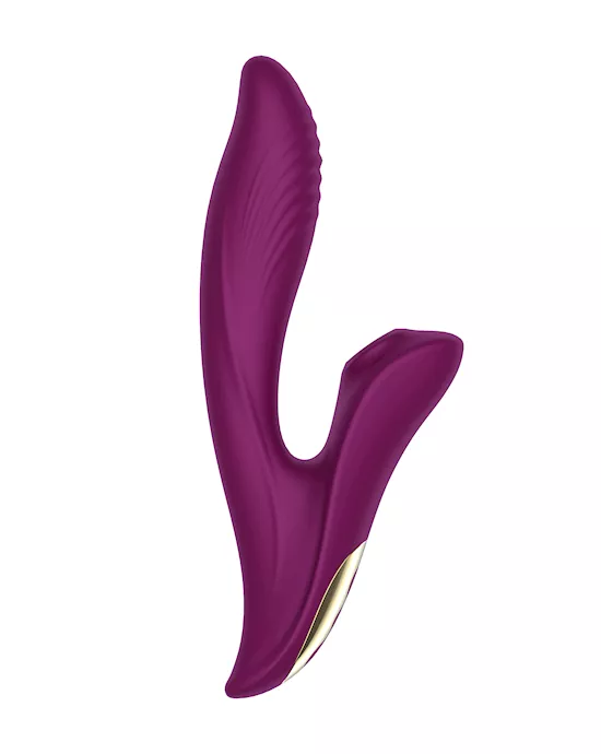 Amore Ribbed Suction Rabbit Vibrator