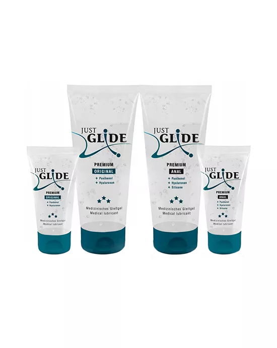 Just Glide Premium Lubricant Set