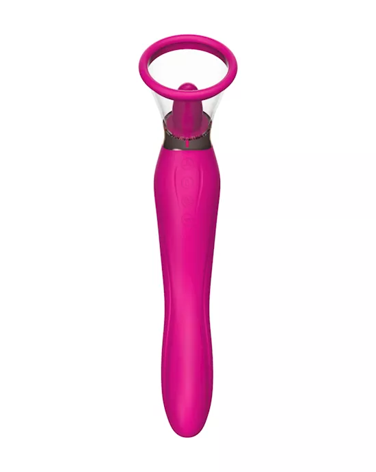 Oyes Licking Suction G-Spot Vibrator