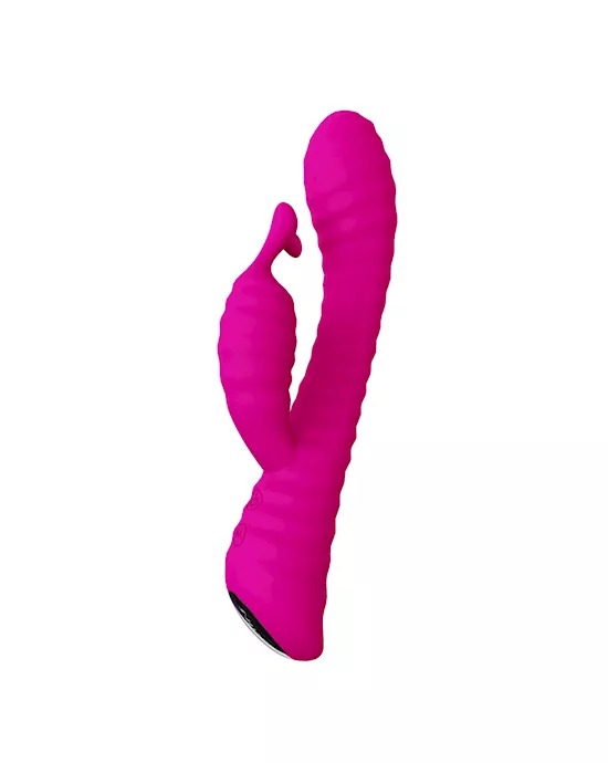 Amore Ribbed Rabbit Vibrator